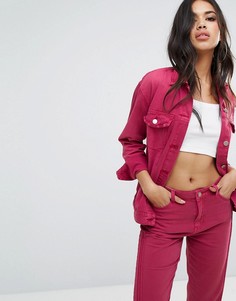 Джинсовая куртка Boohoo - Розовый