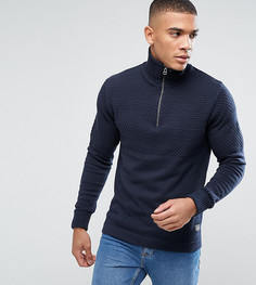 Джемпер на молнии Jack &amp; Jones Originals - Темно-синий