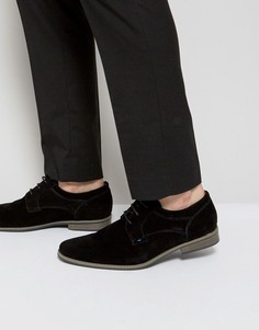 Черные замшевые дерби River Island - Черный