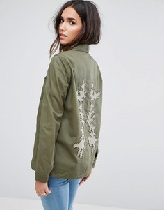 Куртка в стиле милитари Vero Moda - Зеленый