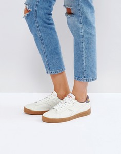 Низкие кроссовки (белый/серый) Diadora Game L - Белый