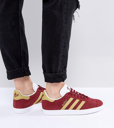 Бордовые кроссовки adidas Originals Gazelle - Красный