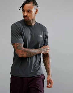Темно-серая меланжевая футболка The North Face Mountain Athletics Reaxion Amp Running - Серый