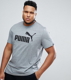 Серая футболка Puma PLUS ESS No.1 83824103 - Серый