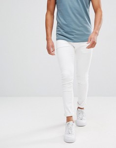 Белые супероблегающие джинсы ASOS - Белый