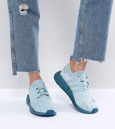 Зеленые кроссовки adidas Originals NMD R1 - Зеленый