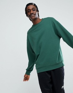 Зеленый oversize-свитшот ASOS - Зеленый
