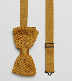 Вязаный галстук-бабочка Noose &amp; Monkey - Желтый