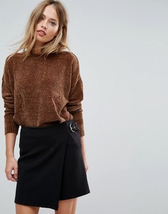 Джемпер из шенили Vero Moda - Коричневый