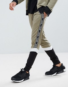 Джоггеры цвета хаки boohooMAN - Мульти