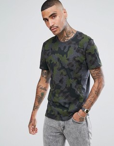 Серая камуфляжная футболка Aquascutum Lancelot - Серый