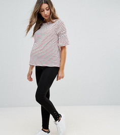 Леггинсы на шнуровке New Look Maternity - Черный