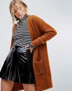 Оверсайз-кардиган New Look - Коричневый
