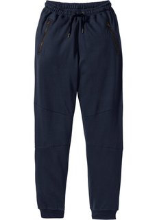 Трикотажные брюки Slim Fit (темно-синий) Bonprix