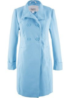 Пальто с воротником-стойкой (нежно-голубой) Bonprix