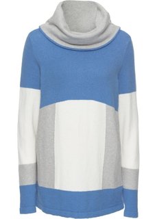 Пуловер + шарф-снуд (2 изд.) (синий/различные расцветки) Bonprix