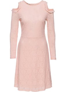 Кружевное платье (нежно-розовый) Bonprix
