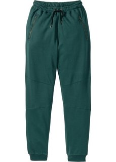 Трикотажные брюки Slim Fit (петролевый) Bonprix