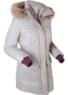 Стеганая куртка 2 в 1 (серебристый матовый) Bonprix