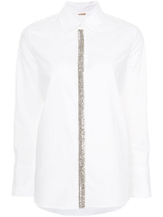 embellished placket shirt Adam Lippes