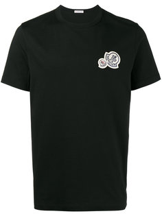 футболка с заплаткой с логотипом  Moncler
