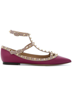 Valentino Garavani Rockstud ballerina shoes Valentino