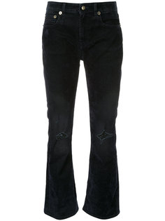 kick fit cropped trousers  R13