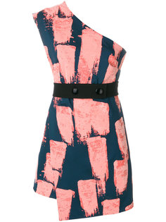 brush stroke print top Marni