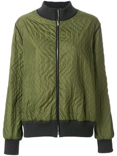 fusion bevelled bomber jacket Marni