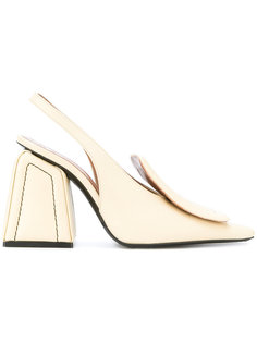 stitched moccasin pumps Marni