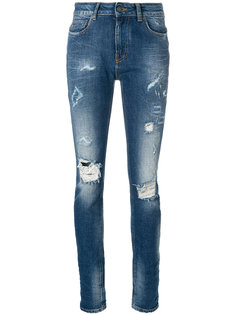 ripped skinny jeans Marcelo Burlon County Of Milan