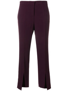 tailored slit trousers Versace