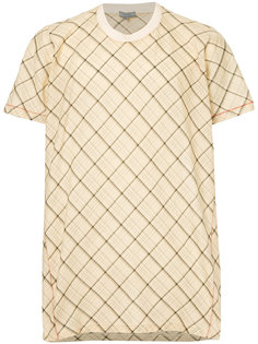 футболка в клетку Lanvin