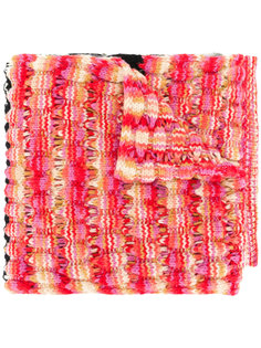 intarsia knit scarf Missoni