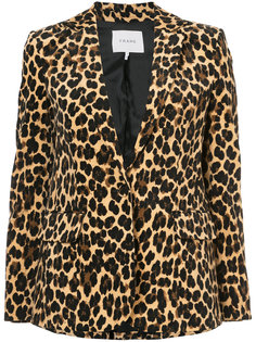 leopard print blazer Frame Denim