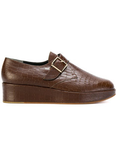 monk strap platform loafers Robert Clergerie