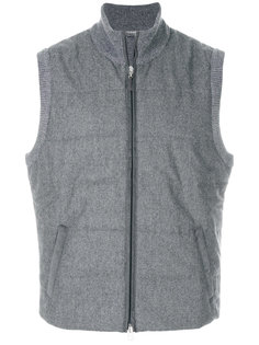 slim padded gillet Barba
