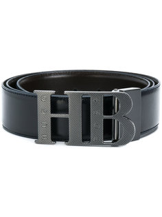 ремень с пряжкой с логотипом Boss Hugo Boss