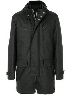 hooded zip coat  Corneliani