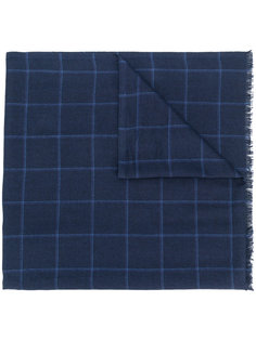 checked scarf Corneliani
