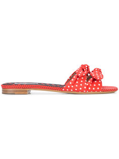 polka-dot bow sandals Tabitha Simmons