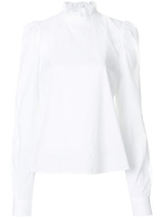 gathered neck blouse  Frame Denim