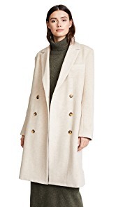 Jenni Kayne Double Breasted Alpaca Coat