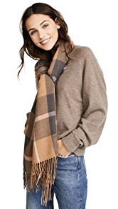 Madewell Plaid Long Scarf
