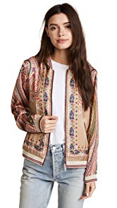 Scotch &amp; Soda/Maison Scotch Twill Bomber Jacket