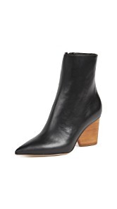 Paul Andrew Tivoli Wood Heel Booties