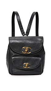 What Goes Around Comes Around Chanel Caviar Backpack (Previously Owned)