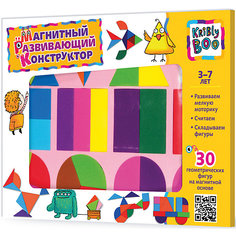 Магнитный развивающий конструктор, 30 дет., KriblyBoo