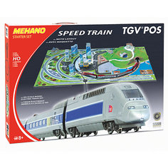 Железная дорога Mehano "TGV POS" с ландшафтом