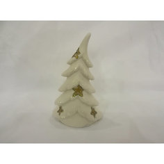 Ёлка белая, 15,5*10,5*6,2 см, подсвечник Mag2000